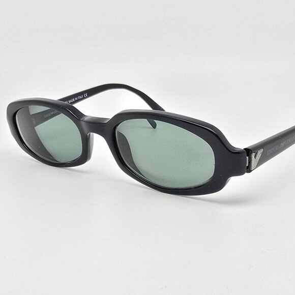 Emporio Armani Accessories - Emporio Armani 640-S 020 Gloss Black Sunglasses FRAME ONLY Italy 49-18-135